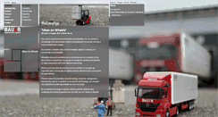 Desktop Screenshot of bauer-spedition.com